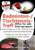 Badminton-/Tischtennis-Treff