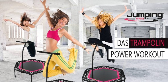 Das Trampolin Power Workout